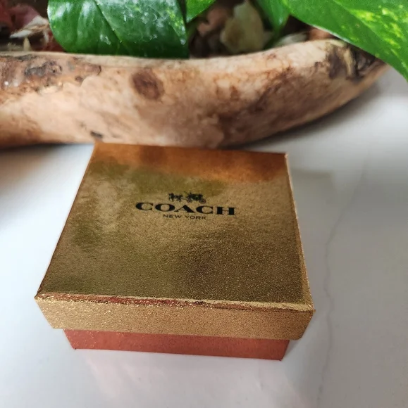 Signature COACH Pavé Multi Hangtag Hinged Bangle with Gorgeous Gift Box - Picture 7 of 10